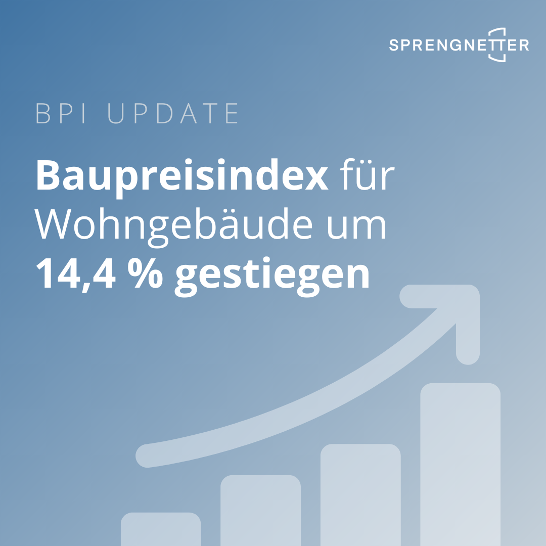 Baupreisindex Für Wohngebäude Um 14,4 % Gestiegen